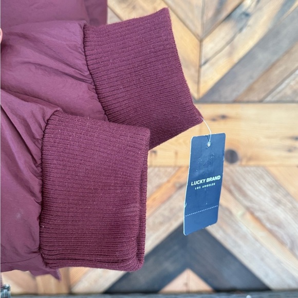 NWT The Lucky Brand Perfect Puffer Jacket Size Small - Picture 9 of 11